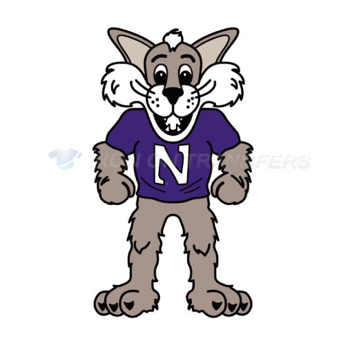 Northwestern Wildcats Logo T-shirts Iron On Transfers N5701